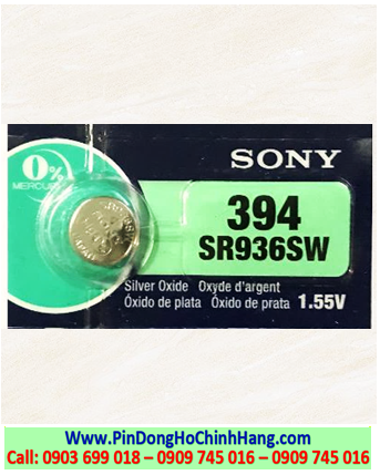 Sony 394; Pin Sony SR936SW 